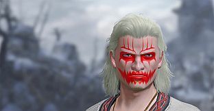 Monster Hunter Rise - "Ghost" face paint