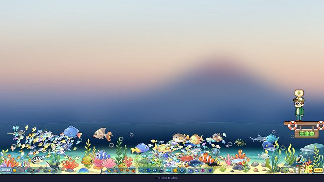 Golden Bay: Desktop Aquarium