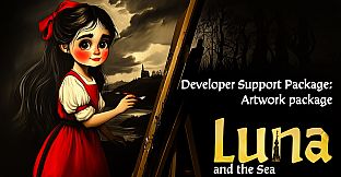 Luna and the Sea - Artwork pack (Supporter Pack)