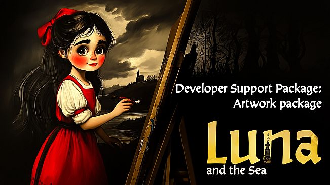 Luna and the Sea - Artwork pack (Supporter Pack)