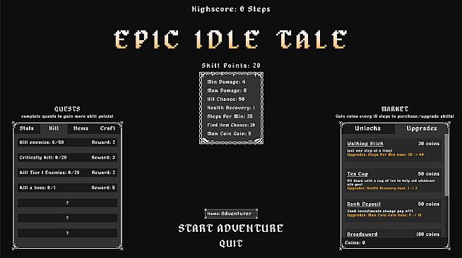 EPIC IDLE TALE