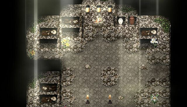 RPG Maker MZ - KR Burial Grounds - Crypt, Catacomb and Mausoleum Tileset