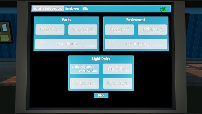 Simulator: Parking Lot