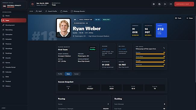 Football Dynasty Manager