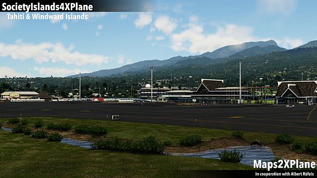 X-Plane 11 - Add-on: Aerosoft - Society Islands XP - Tahiti & Windward Islands