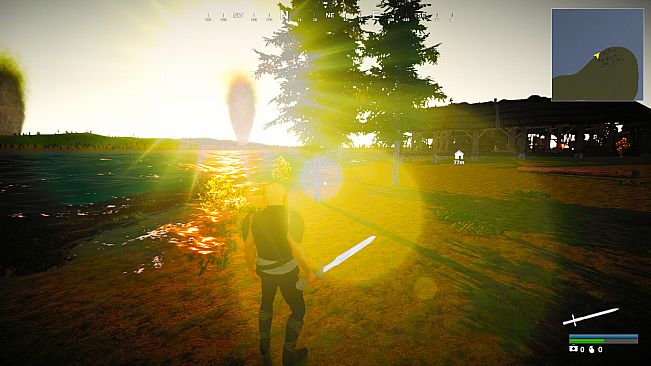 The Submerging Island