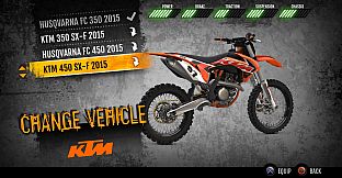 MX vs. ATV Supercross Encore - 2015 KTM 450 SX-F MX
