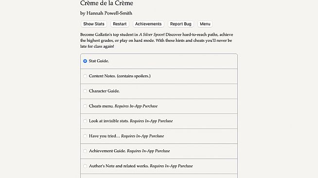 Creme de la Creme — A Silver Spoon