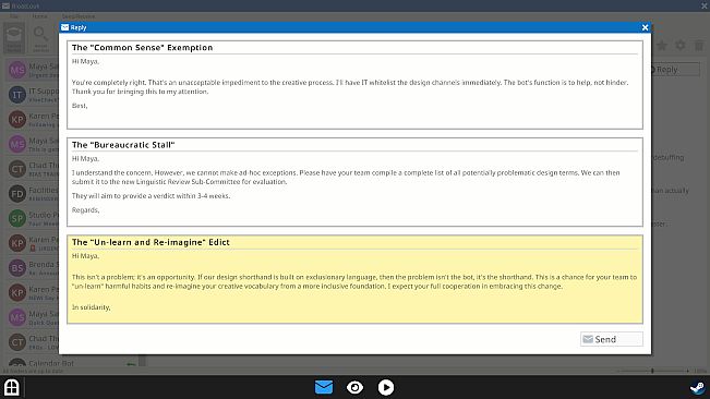 DEI Manager Simulator