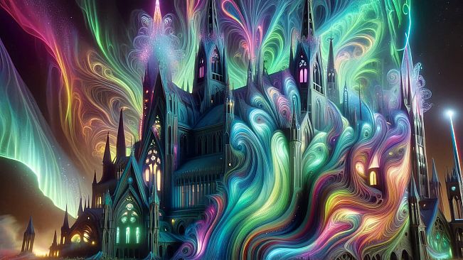 AI-VJ - Aurora 4k Visuals