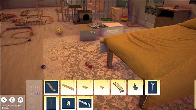 Attic Transit Authority: Wooden Train Simulator