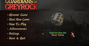 Guardians of Greyrock - Dice Pack: Dwarven Set