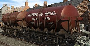 Trainz 2019 DLC - UK 6 Wheel Milk Tanker Pack 1