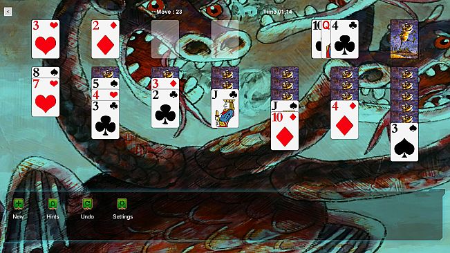 Klondike Solitaire Kings - Three Headed Dragon