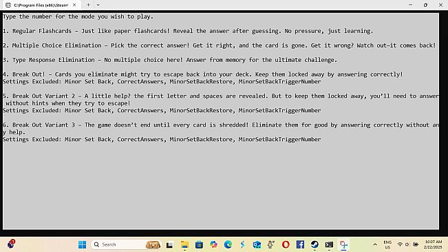 Retro Elimination Flashcards