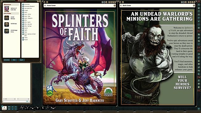 Fantasy Grounds - Splinters of Faith 2022 (5E)