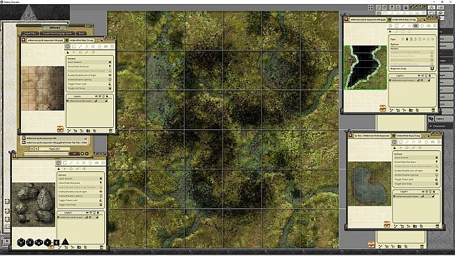 Fantasy Grounds - Pathfinder RPG - Flip-Tiles - Wilderness Perils Expansion