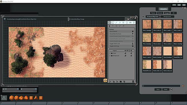 Fantasy Grounds - FG Desert Map Pack