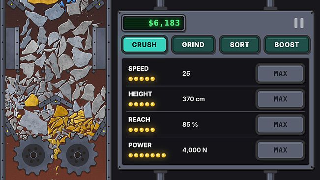 Rock Crushing Simulator