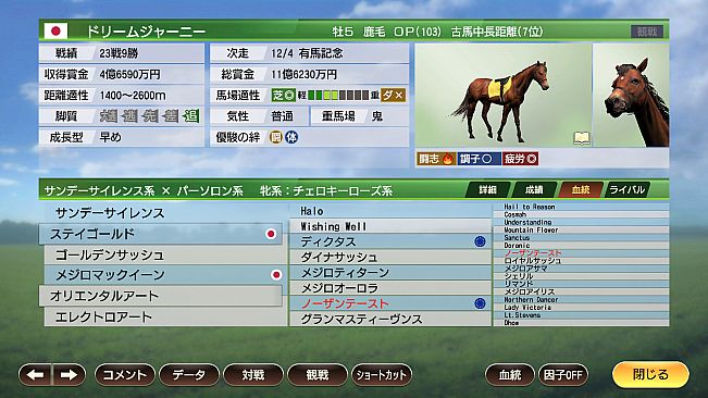 WP9 2022 ２００５年＆２０１２年スタート スターホース購入権フルセット 全１５頭