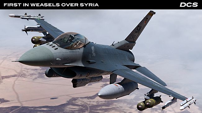 DCS: F-16C First in Weasels Over Syria Campaign by Ground Pounder Sims
