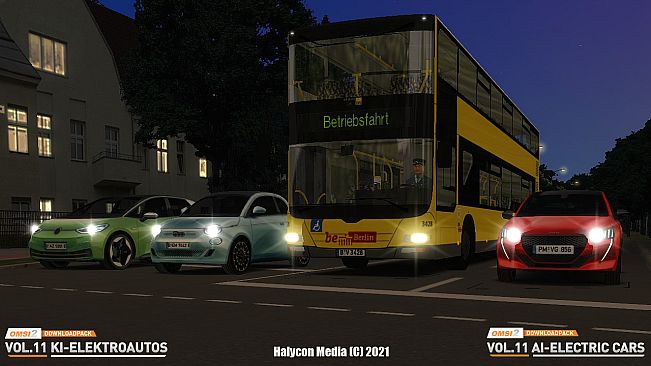 OMSI 2 Add-on Downloadpack Vol. 11 - AI Electric Cars