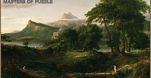 Masters of Puzzle - The Arcadian or Pastoral State by Thomas Cole