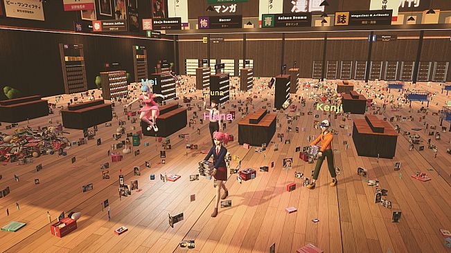 Librarian Together: Manga Tidy Up