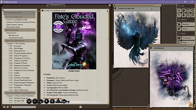 Fantasy Grounds - Fate's Clouded Gaze