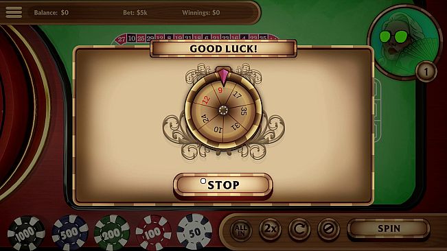 Hot Stakes Casino - American Roulette