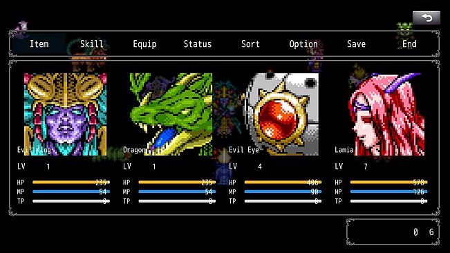 MEGA FANTASY Walking Monsters and Faces
