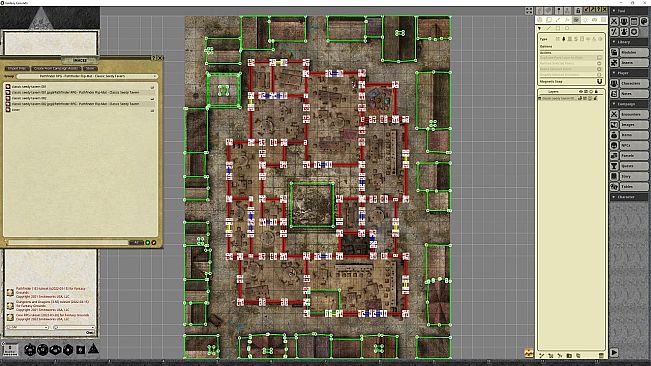 Fantasy Grounds - Pathfinder RPG - Pathfinder Flip-Mat - Classic Seedy Tavern