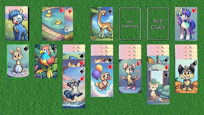 Wyvern Solitaire Deck Pack: Cute Stuff