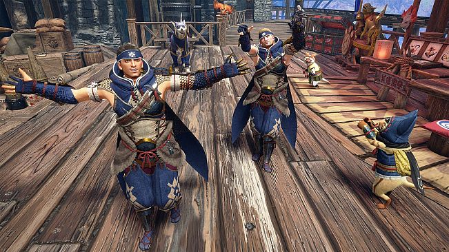 Monster Hunter Rise - "Model Walk" gesture set