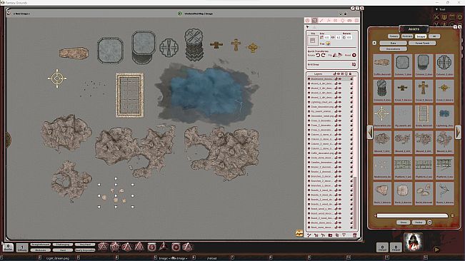 Fantasy Grounds - FG Haunted Places Map Pack