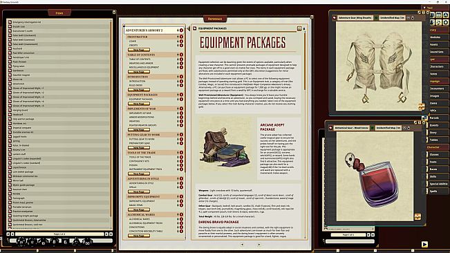 Fantasy Grounds - Pathfinder RPG - Pathfinder Companion: Adventurer's Armory 2