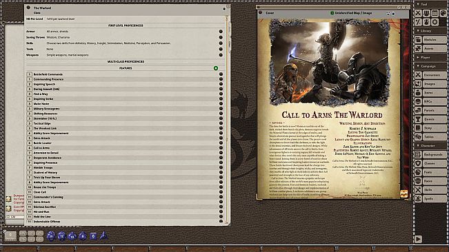 Fantasy Grounds - Call to Arms: The Warlord