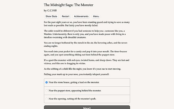 Midnight Saga: The Monster
