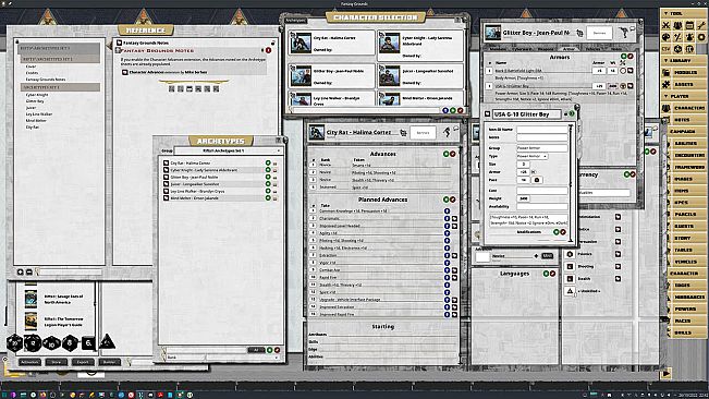 Fantasy Grounds - Savage Rifts(R): The Tomorrow Legion Archetypes - Set 1 #SWADE