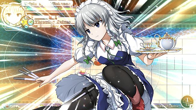 Side story & Player character "Sakuya Izayoi"  (Touhou Genso Wanderer -Reloaded-)