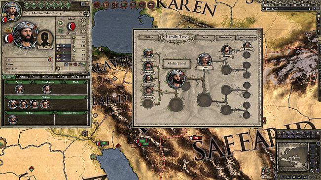 Crusader Kings II: Persian Portraits