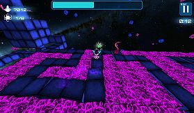 Deep Blue 3D Maze in Space