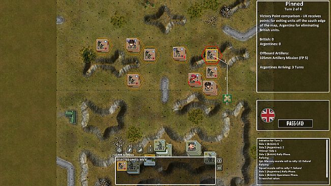 Lock 'n Load Tactical Digital: Heroes of the Falklands Battlepack 1