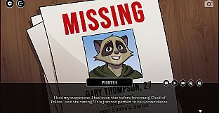 Furry Detective Blacktail and the Case of the Blood Moon