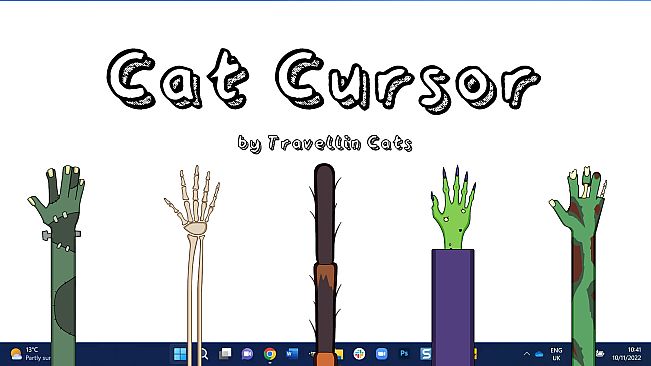 Cat Cursor by Travellin Cats - Halloween Pack