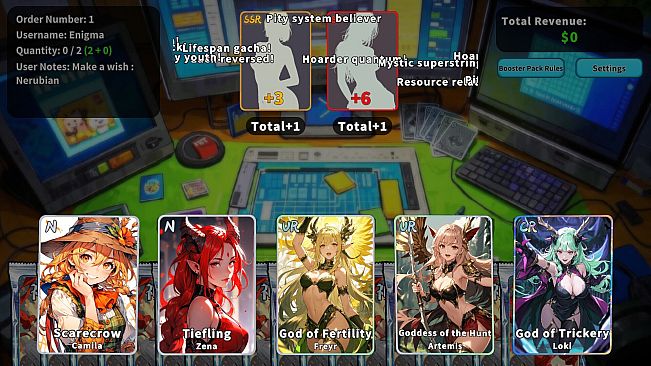 Card Streamer Simulator