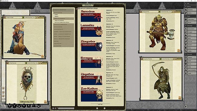 Fantasy Grounds - Pathfinder RPG - Pathfinder Player Companion: Faiths of Corruption