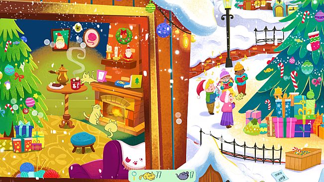 Storytime Cats - Meows and Mistletoes