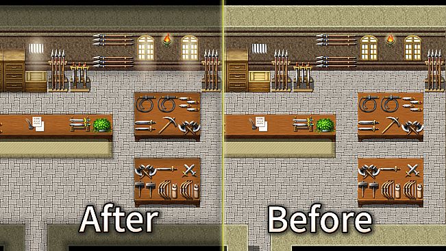 RPG Maker MZ - KIM Lighting Tileset