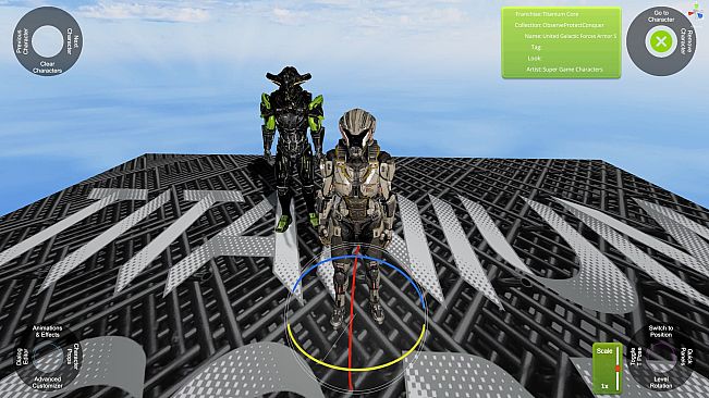 Figurine Scene Simulator: Titanium Core (Premium Unlock)